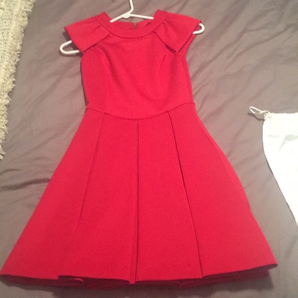 Ted Baker London Red Mini Dress